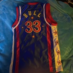 Harlem Globetrotters Bill 33 Youth Small Jersey
